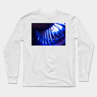 Aircraft engine fan blades. (C019/3261) Long Sleeve T-Shirt